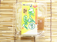 さしみこんにゃく(ゆず)ゆずみそ付き